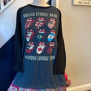 Rolling Stones voodoo lounge tour shirt